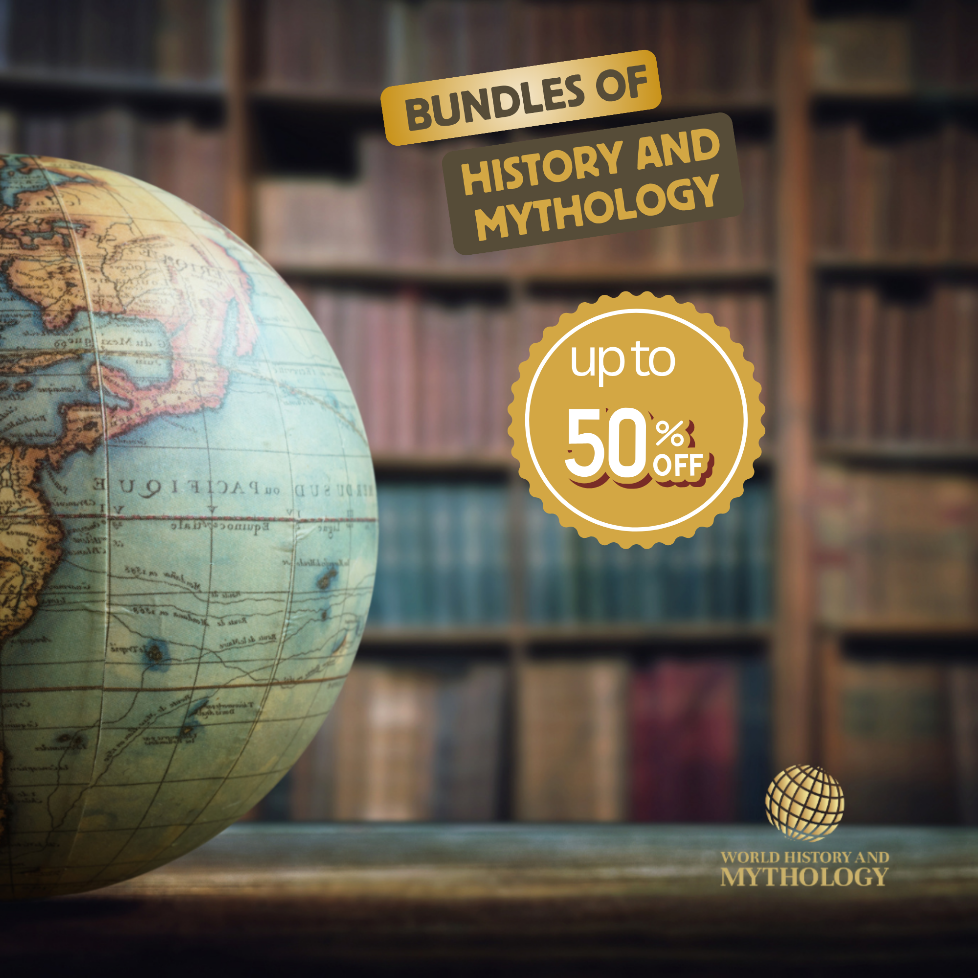 Globe with Logo - 50 Off Bundle