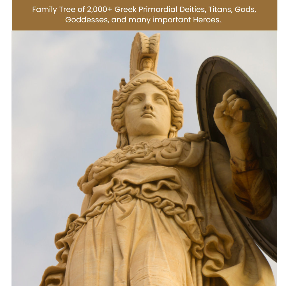 Depiction of the Greek Goddess Athena