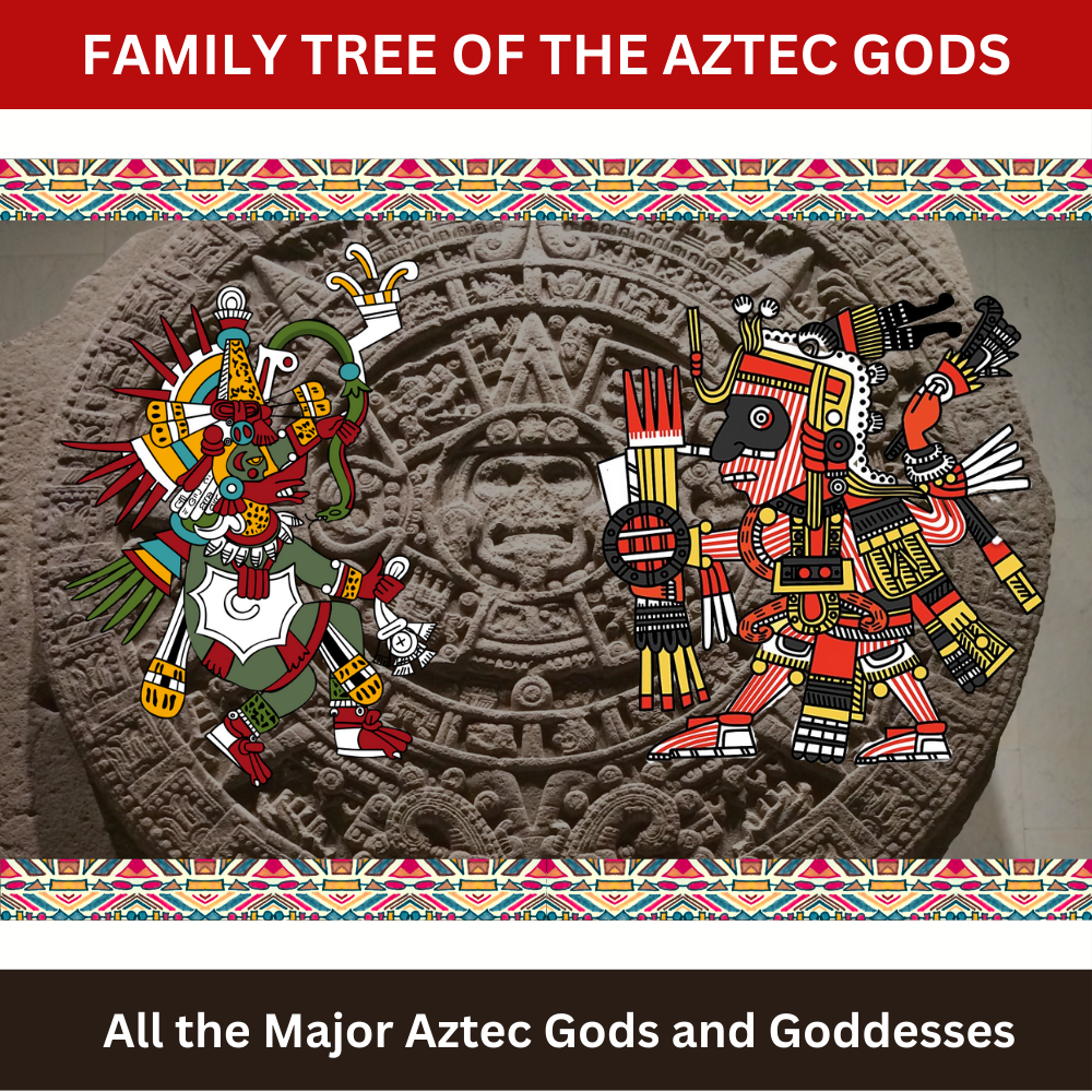 Family Tree of the Aztec Gods main product image.
