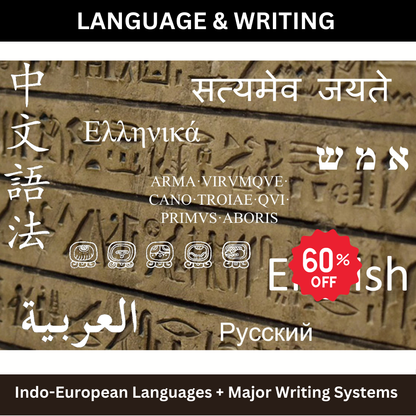 Main Product Image - Indo-European Languages and Major Writing Systems
