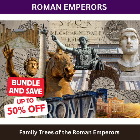 Product Image - Family Tree of the Roman Emperors - up to 50 off Bundle